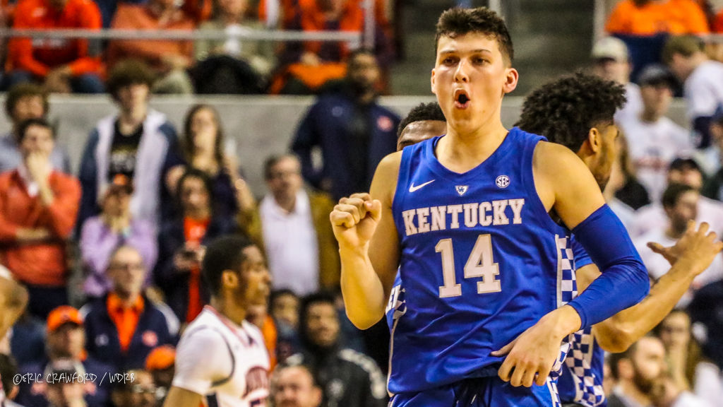 Tyler Herro celebrates